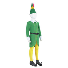 Laden Sie das Bild in den Galerie-Viewer, Kinder Jungen Elf: Buddy's Musical Christmas Cosplay Kostüm Weihnachten Kostüm