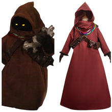 Laden Sie das Bild in den Galerie-Viewer, Kinder Star Wars The Mandalorian Jawa Cosplay Kostüm Halloween Karneval Outfits