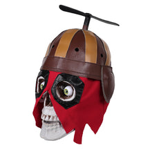 Laden Sie das Bild in den Galerie-Viewer, 17cm*20cm Deadpool &amp; Wolverine Deadpool Schädel Latex Maske Zuhause Dekoration