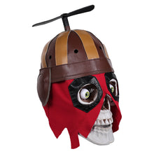 Laden Sie das Bild in den Galerie-Viewer, 17cm*20cm Deadpool &amp; Wolverine Deadpool Schädel Latex Maske Zuhause Dekoration