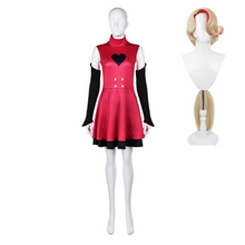 Laden Sie das Bild in den Galerie-Viewer, Hazbin Hotel Charlie rot Kleid Charlie Morningstar Dämon Cosplay Outfits