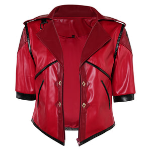 2024 Arcane: League of Legends Vi rot Jacke Cosplay Outfits