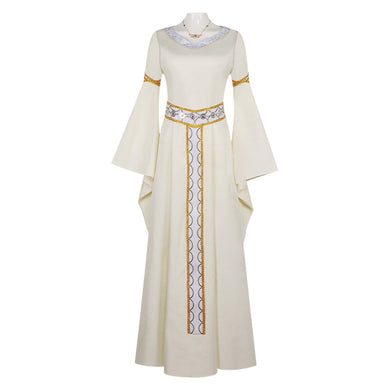 Éowyn weiß Robe The Lord of the Rings Eowyn Cosplay Kostüm Set
