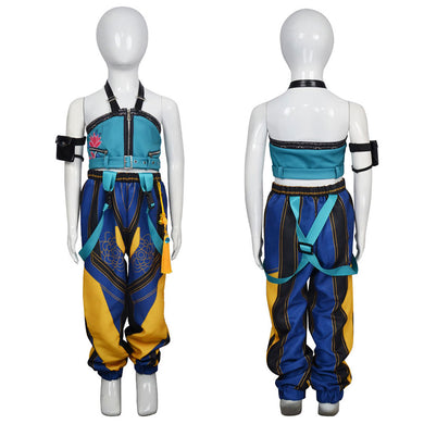 Kinder Mädchen Zoey Kostüm Kpop Demon Hunters Zoey Cosplay Outfits