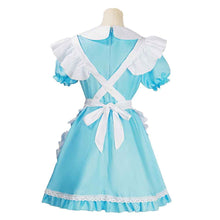 Laden Sie das Bild in den Galerie-Viewer, Alice: Madness Returns Alice blaues Kleid Cosplay Kostüm Set