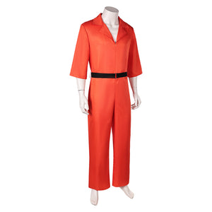 American man Celebrity Der 26-Jährige orange Uniform Cosplay Outfits