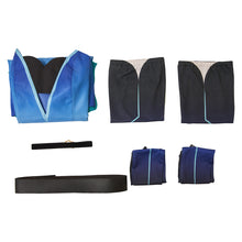 Laden Sie das Bild in den Galerie-Viewer, Angel Dust blau Outfit Hazbin Hotel Anthony Cosplay Kostüm Set