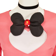 Laden Sie das Bild in den Galerie-Viewer, Angel Dust rosa Kostüm Set Hazbin Hotel 2 Angel Cosplay Outfits