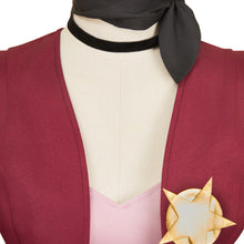 Laden Sie das Bild in den Galerie-Viewer, Angel Dust weinrot Kostüm Set Hazbin Hotel 2 Angel Cosplay Kostüm