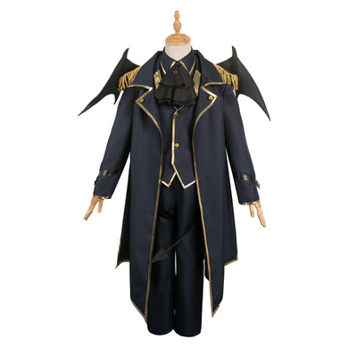 Anime Blue Lock Nagi Seishiro Devil Kostüm Set Nagi Halloween Outfits