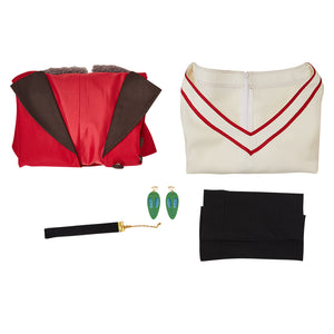 Anime Dandadan Seiko Ayase rot Kostüm Cosplay Outfits