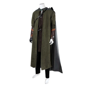 Aragorn grün Kostüm The Lord of the Rings Aragorn Cosplay Outfits 