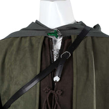 Laden Sie das Bild in den Galerie-Viewer, Aragorn grün Kostüm The Lord of the Rings Aragorn Cosplay Outfits 