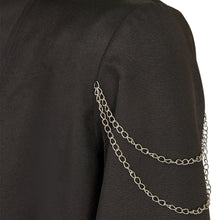 Laden Sie das Bild in den Galerie-Viewer, Baby Saja KPop Demon Hunters Schwarz Kostüm Set Cosplay Outfits