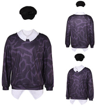 Laden Sie das Bild in den Galerie-Viewer, Baby Saja Shirt mit Mütze K-Pop: Demon Hunters Saja Boys Baby Saja Outfits