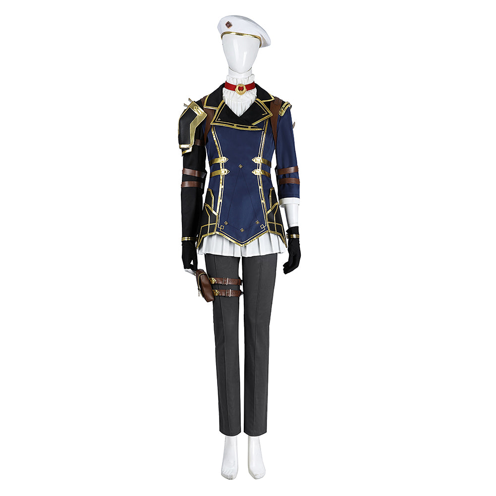 Caitlyn Kiramman the Sheriff of Piltover Kostüm Cosplay Outfits