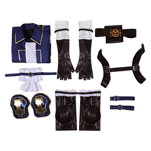 Caitlyn Kostüm Set Arcane: League of Legends Caitlyn Cosplay Outfits