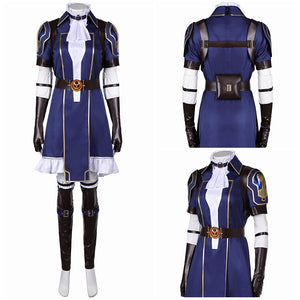 Caitlyn Kostüm Set Arcane: League of Legends Caitlyn Cosplay Outfits