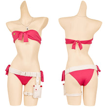 Laden Sie das Bild in den Galerie-Viewer, Cammy White Bademode Street Fighter Killer Bee Bikini Cosplay Outfits