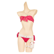 Laden Sie das Bild in den Galerie-Viewer, Cammy White Bademode Street Fighter Killer Bee Bikini Cosplay Outfits