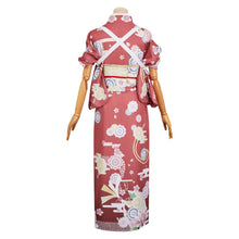 Laden Sie das Bild in den Galerie-Viewer, Charlie Morningstar rosa Kimono Hazbin Hotel Charlie Cosplay Kostüm