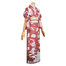 Laden Sie das Bild in den Galerie-Viewer, Charlie Morningstar rosa Kimono Hazbin Hotel Charlie Cosplay Kostüm