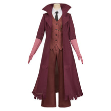 Laden Sie das Bild in den Galerie-Viewer, Charlotte Morningstar weinrot Kostüm Set Hazbin Hotel Charlie Cosplay Kostüm