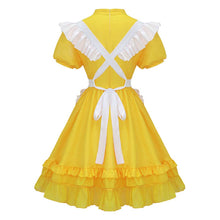 Laden Sie das Bild in den Galerie-Viewer, Chica geld Kleid Five Nights at Freddy's Chica Cosplay Outfit