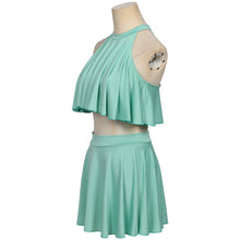 Laden Sie das Bild in den Galerie-Viewer, Cosmic Princess Kaguya(2026) Iroha Sakayori grün Bademode Cosplay Outfit