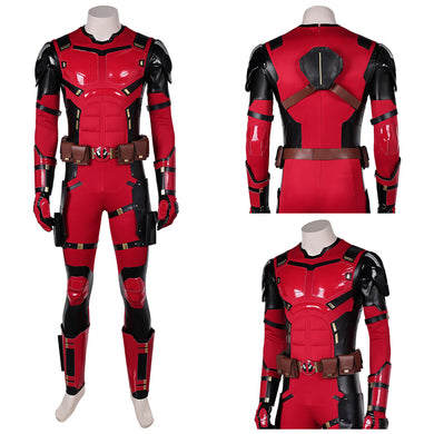 Deadpool & Wolverine 2024 Deadpool Jumpsuit Cosplay Kostüm