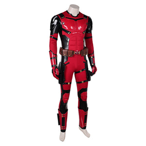 Deadpool & Wolverine 2024 Deadpool Jumpsuit Cosplay Kostüm