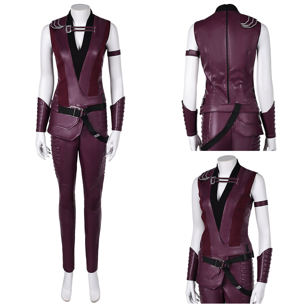 Deadpool & Wolverine Elektra rot Kostüm Set Cosplay Outfits