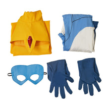 Laden Sie das Bild in den Galerie-Viewer, Dispatch Blonde Blazer Jumpsuit Mandy Cosplay Kostüm