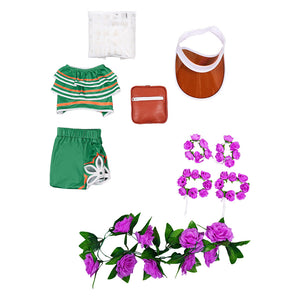 Doreen Green Beach Style Kostüm Marvel Rivals Squirrel Girl Cosplay Outfits