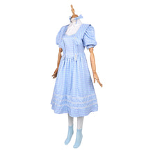 Laden Sie das Bild in den Galerie-Viewer, Dorothy Gale blau Kleid Wicked for Good Dorothy Cosplay Outfits