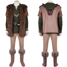 Laden Sie das Bild in den Galerie-Viewer, Drachenzähmen leicht gemacht Hicks der Hüne grün Kostüm Set Cosplay Outfits