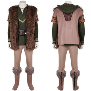Drachenzähmen leicht gemacht Hicks der Hüne grün Kostüm Set Cosplay Outfits