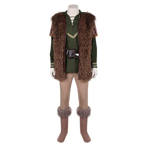 Drachenzähmen leicht gemacht Hicks der Hüne grün Kostüm Set Cosplay Outfits