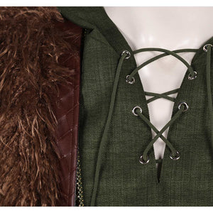 Drachenzähmen leicht gemacht Hicks der Hüne grün Kostüm Set Cosplay Outfits