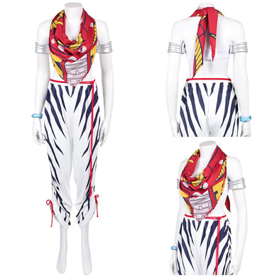 Elena Street Fighter 6 Kostüm Set Elena Cosplay Outfits