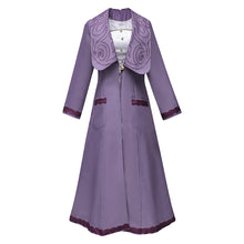 Laden Sie das Bild in den Galerie-Viewer, Elphaba lila Kostüm Wicked for Good Elphaba Cosplay Outfits