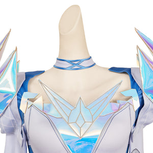 Emma Frost Jumpsuit Marvel Rivals Emma Cosplay Kostüm Set