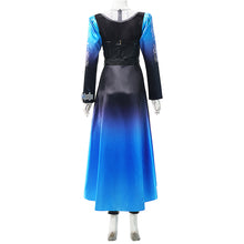 Laden Sie das Bild in den Galerie-Viewer, Evie blau schwarz Outfit Descendants: Wicked Wonderland Evie Cosplay Kostüm