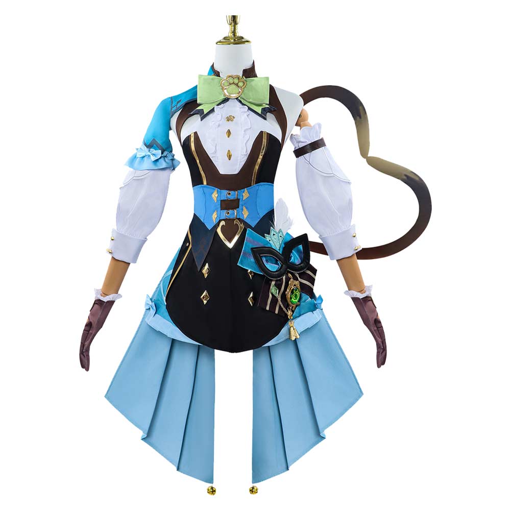 Genshin Impact Kirara Cosplay Kostüm Halloween Karneval Outfits