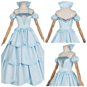 Glinda blau Kleid Wicked Glinda Cosplay Kostüm