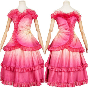 Glinda Kleid Wicked Glinda Damen rosa Kleid