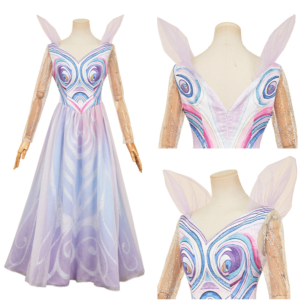 Glinda Kleid Wicked: For Good (2025) Glinda  Cosplay Kostüm
