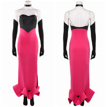 Laden Sie das Bild in den Galerie-Viewer, Hazbin Hotel 2025 Angel Dust rot Kleid Anthony Cosplay Kostüm