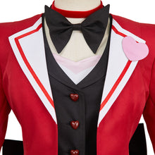 Laden Sie das Bild in den Galerie-Viewer, Hazbin Hotel 2025 Angel Dust rot Kostüm Hellaverse Cosplay Outfits