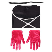 Laden Sie das Bild in den Galerie-Viewer, Hazbin Hotel 2025 Angel Dust schwarz Kleid Anthony Cosplay Kostüm